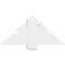 Ekena Millwork Redmond Architectural Grade PVC Gable Bracket, 36"W x 16 1/2"H x 6"D x 6"F, 11/12 Pitch GBP036X17X0606RED00 - alternate 3